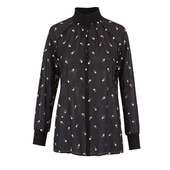 CAbi Tops - Cabi embroidered top. Size small nwot.